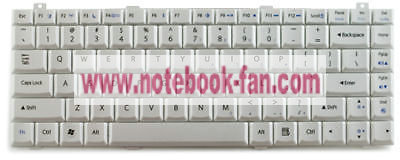 New Gateway M-6750 M-6752 M-6755 Laptop US Keyboard silver